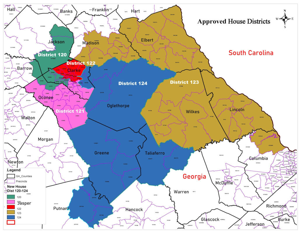 Oconee County Observations Maps Passed By General Assembly Will Change 