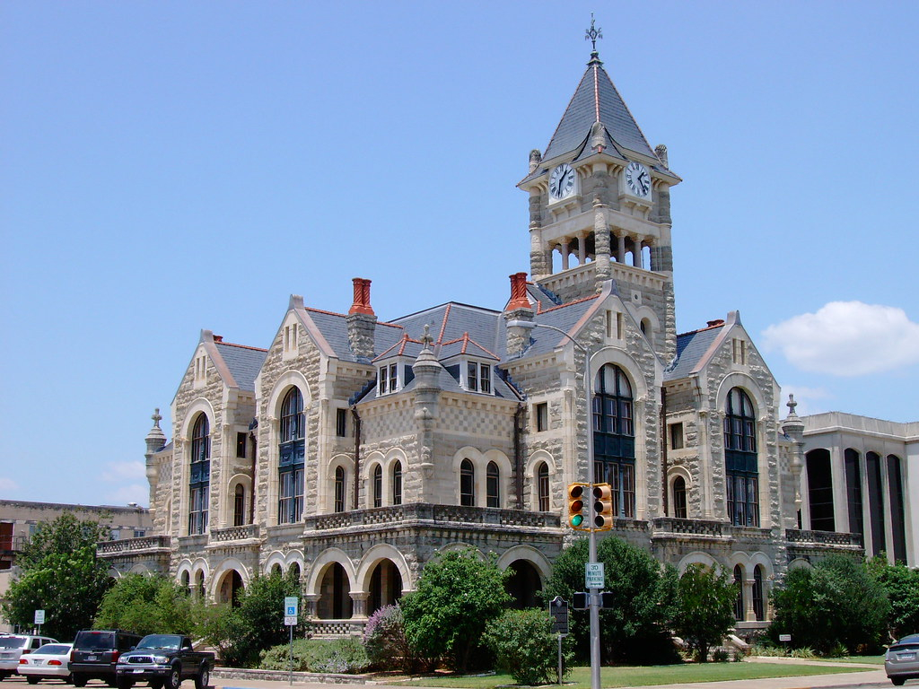 Old Victoria County Courthouse Victoria Texas This Beau Flickr