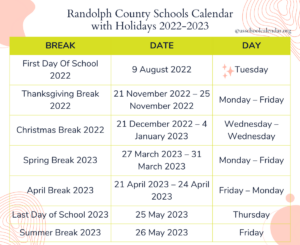 Randolph County Schools Nc Calendar 24 25 2024 Darya Michaeline
