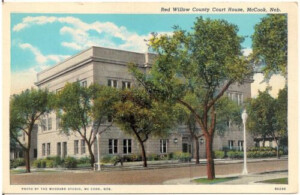 Red Willow County Court House In McCook NE Postcard EBay