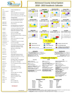 Richmond County Ga School Calendar 2024 Lesya Jennine