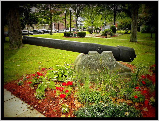 Ridgeway Pa Historical Cannon Elk County Court House Used In 