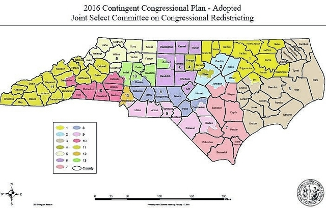 Robeson County Placed In 9th Congressional District Robesonian