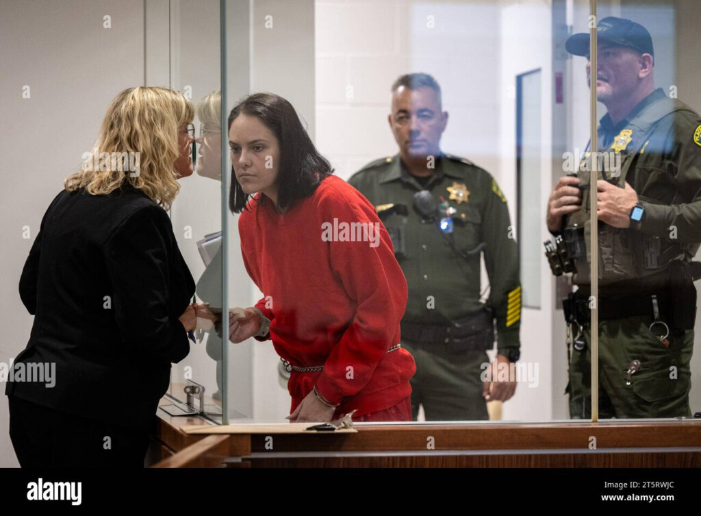 Roseville California USA 6th Nov 2023 Public Defender Talks To 