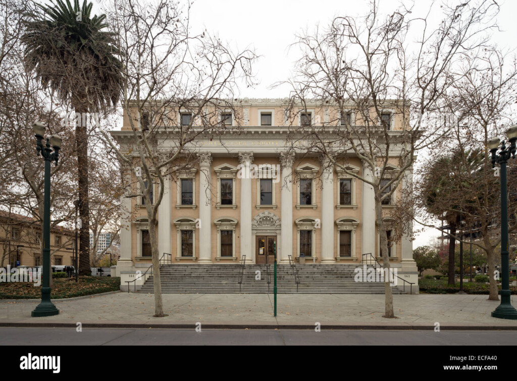 Santa Clara County Courthouse San Jose CA Stock Photo Alamy