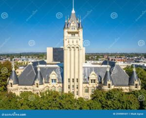 Spokane County Superior Court Castle Building Stock Image Image Of