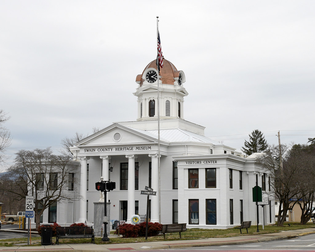 Swain Co Old Courthouse 1908 Bryson City NC 3 2015 A Photo On 