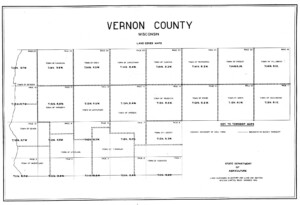 Vernon County Wisconsin Land Cover Maps UWDC UW Madison Libraries