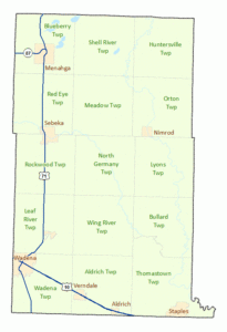 Wadena County Maps
