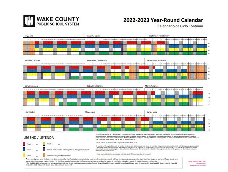 Wake County School Calendar 2025 A Comprehensive Guide For Students 