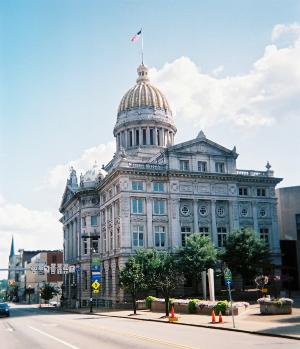 Westmoreland County Courthouse In Greensburg PA By William Kauffman 