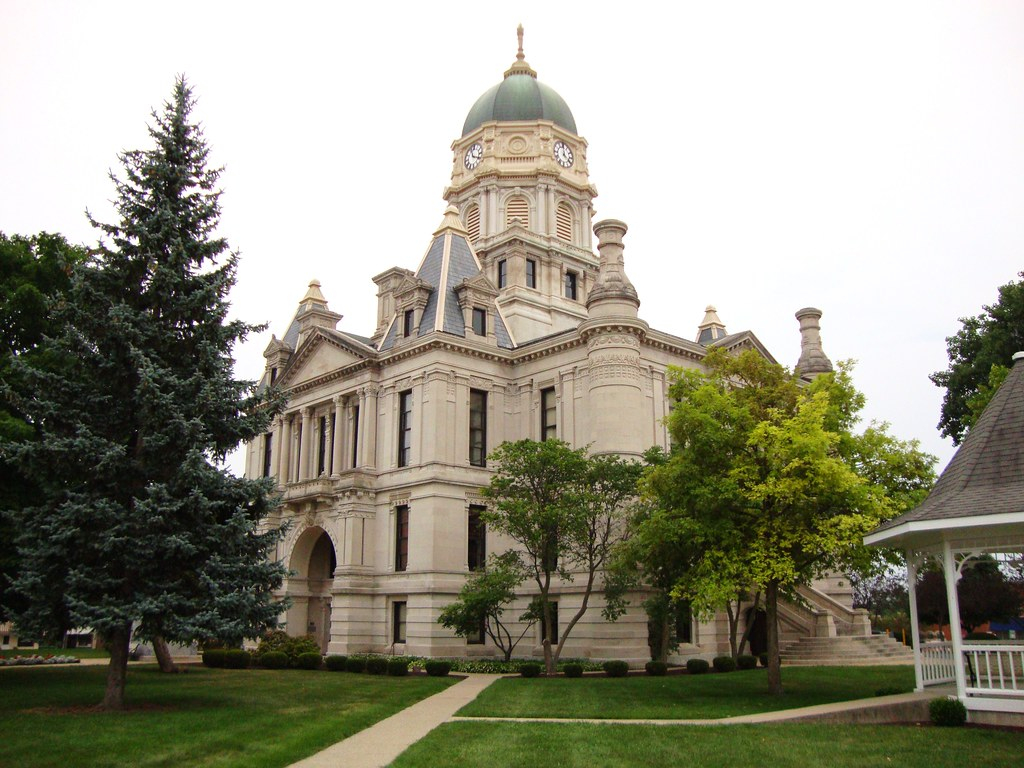 Whitley County Courthouse Columbia City Indiana Flickr