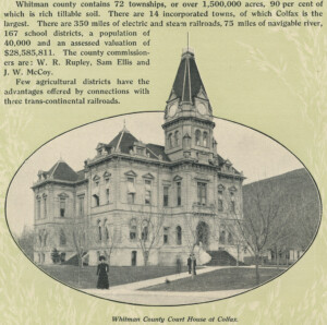 Whitman County Court House 1908 Colfax Washington Flickr